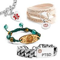 Medical ID jewelry samples